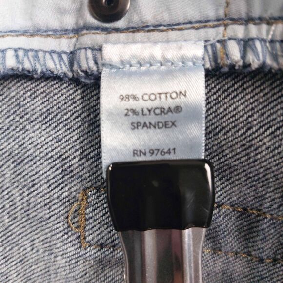 J. Jill Jeans Womens 6 Blue Straight Leg Stretch Denim 5 Pocket Medium Wash - Picture 10 of 13